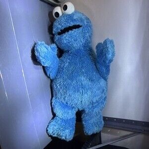 Sesame Street Cookie Monster Blue Stuffed Animal Medium Plush Toy